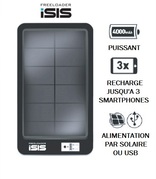 Notre produit du mois : Chargeur Solaire Freeloader ISIS