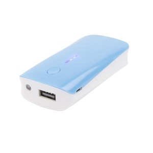 Powerbank Hycell 5200 bleue Batterie Portable ANSMANN