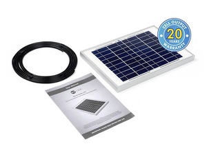 KIT Panneau solaire Fixe 10Wc Monocristallin SOLARTECHNOLOGY